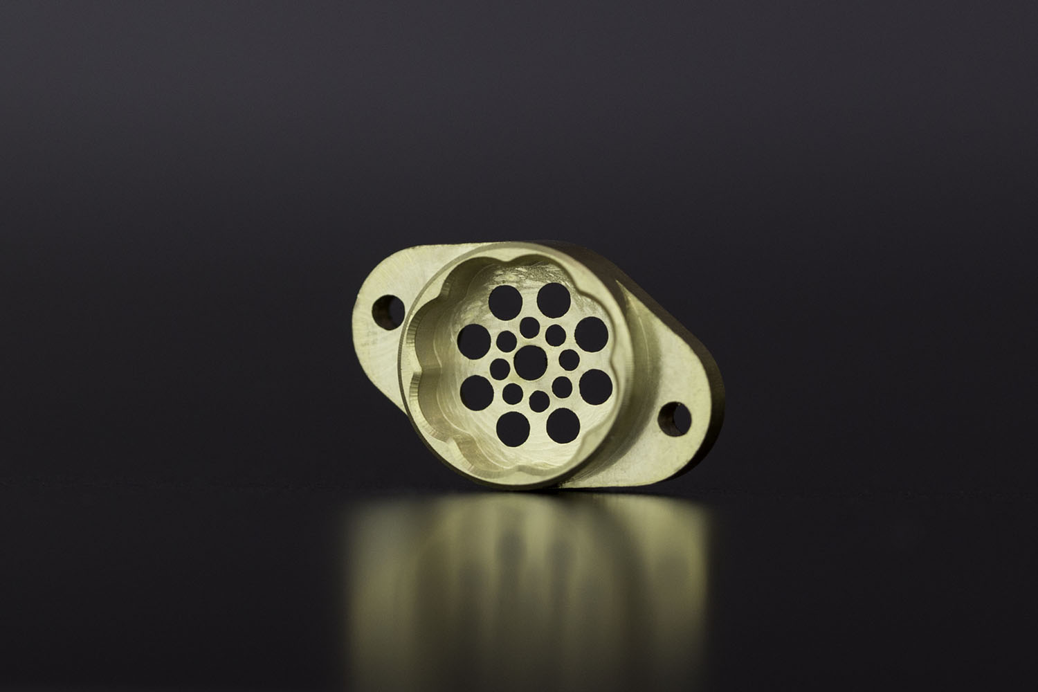 cnc machining brass cutting custom part