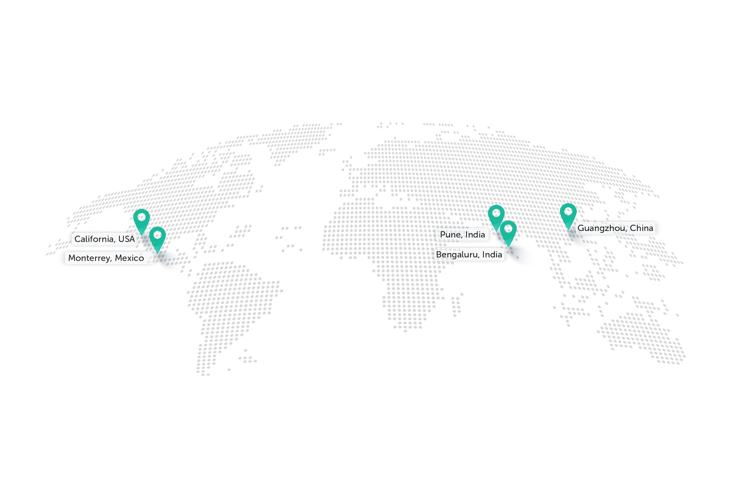 fictiv locations map