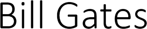 Investor Logo Bill Gates